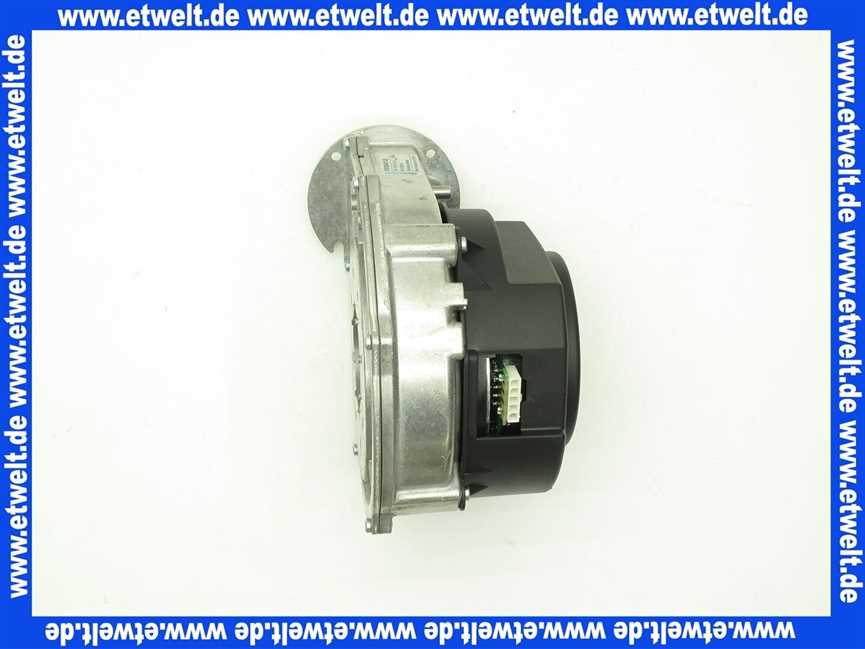 REMEHA 284359 Gebläse 24V G1G 126-AC11-22 EBM DPS(M)+DE