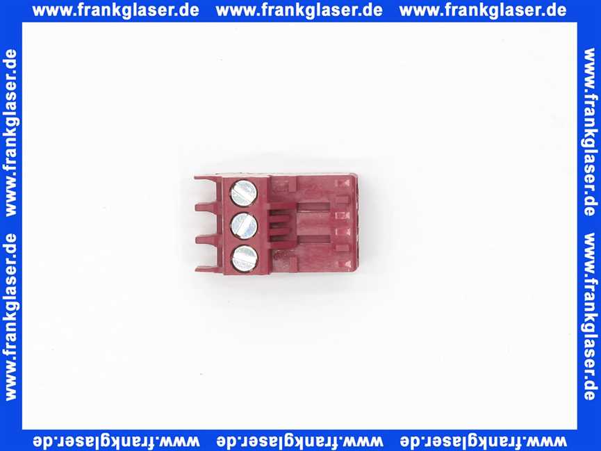 Remeha Stecker 3pol f. Stromzufuhr 300009075