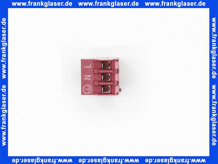 Remeha Stecker 3pol f. Stromzufuhr 300009075