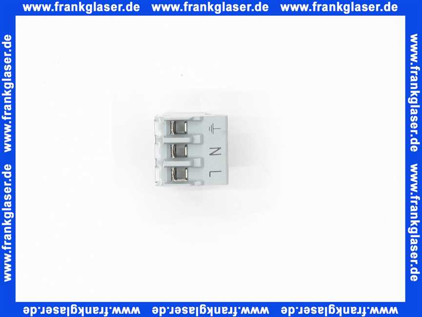 Remeha Stecker 3 polig Zusatzpumpe 300009077
