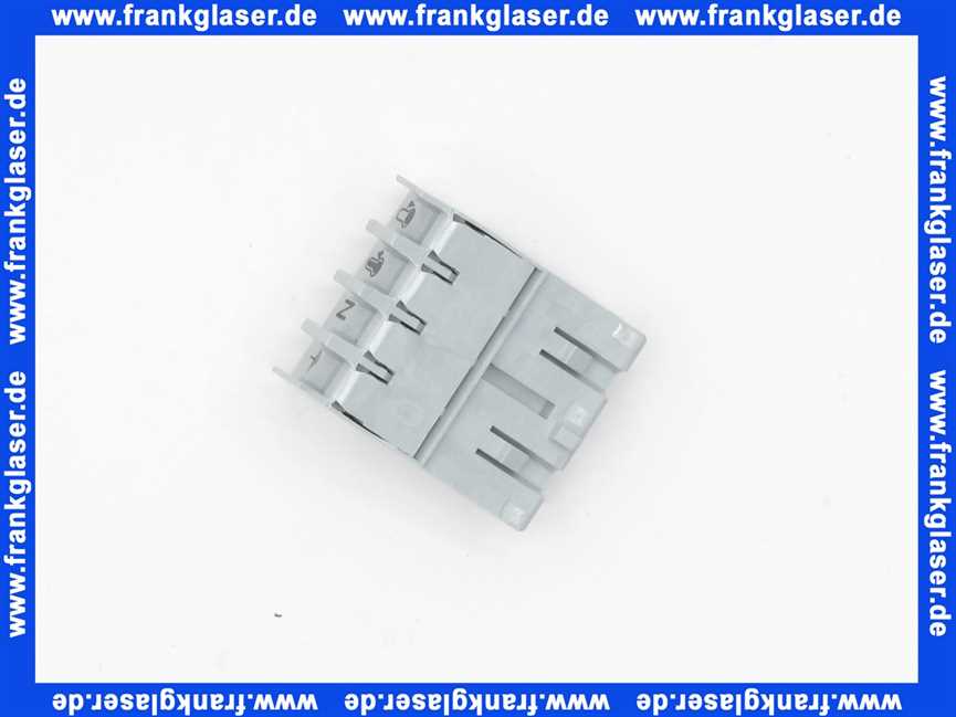 Remeha Stecker 4 polig 3-Wege-Mischer 300009079