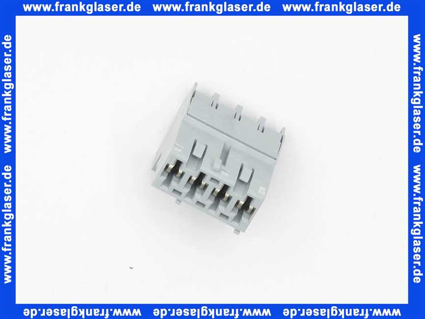Remeha Stecker 4 polig 3-Wege-Mischer 300009079