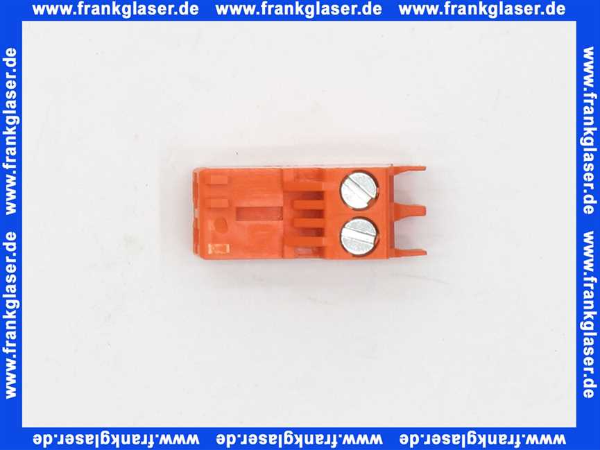 Remeha Raumfühler Stecker 2 polig 300009082