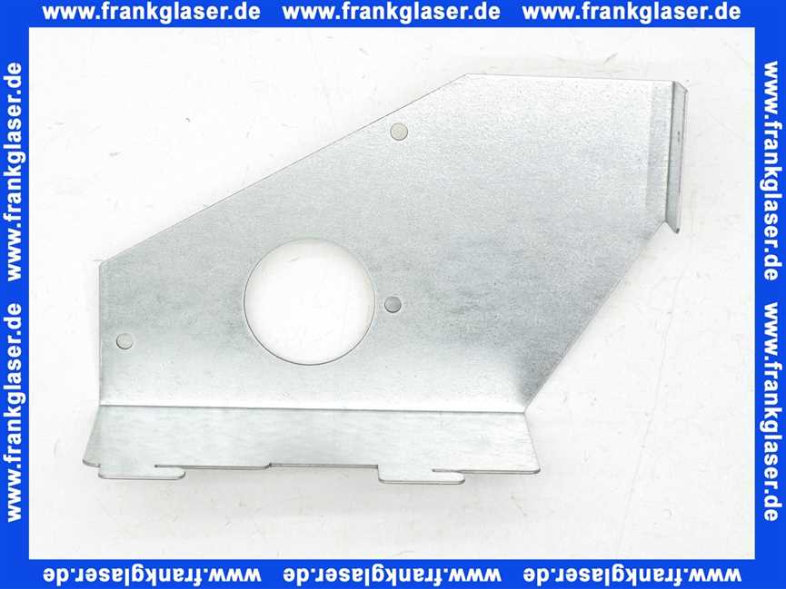 Remeha Halteblech für Pumpe 300024447