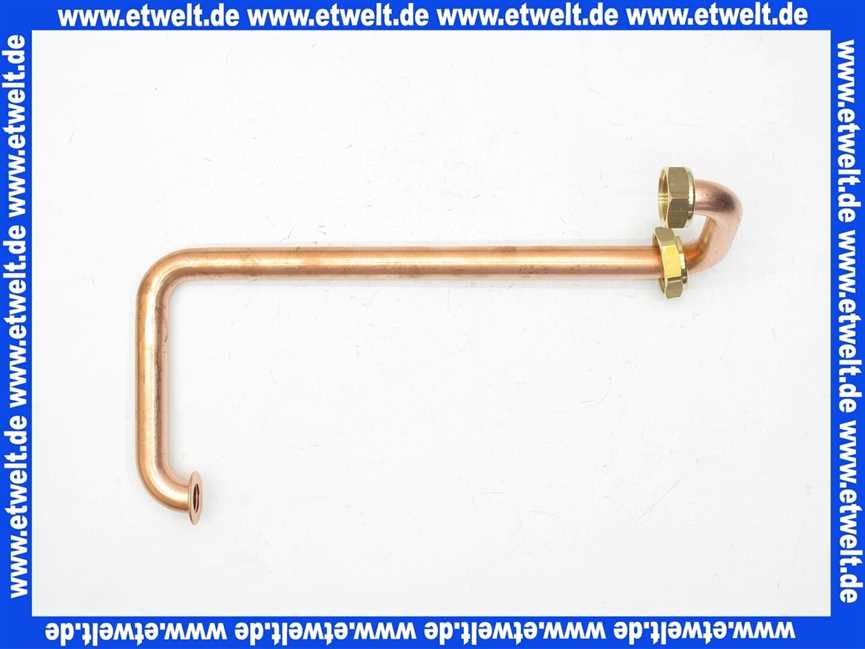 Remeha Rohr Wärmetauscher/Pumpe 300024961