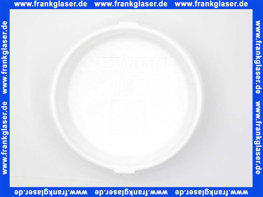 Remeha Deckel für Halteflansch Schutz 300026876