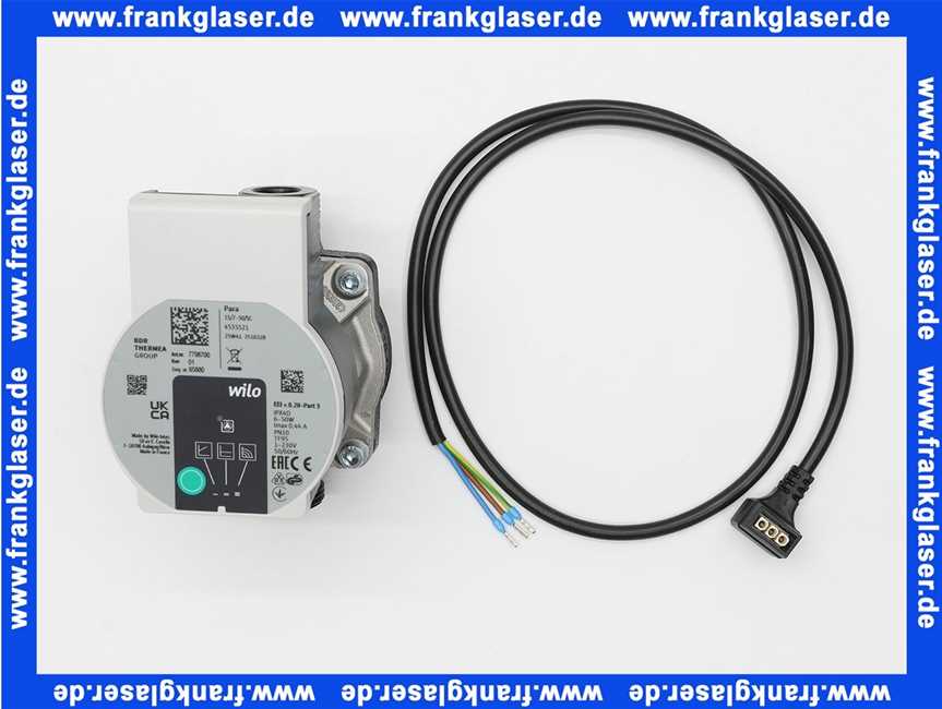 Remeha Umwälzpumpe St15/6-130 + Kabel 7618619 (Nachfolgeartikel)