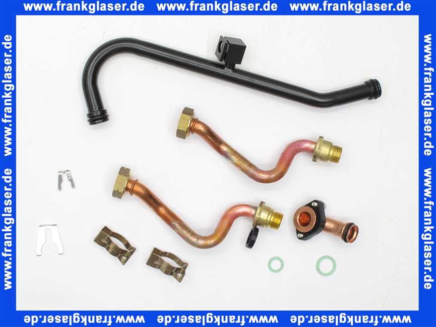 Remeha Leitungensatz Vorlauf und Rücklauf 7700947