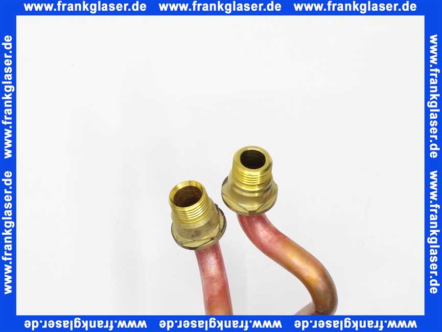 Remeha Leitungensatz Vorlauf und Rücklauf 7700947