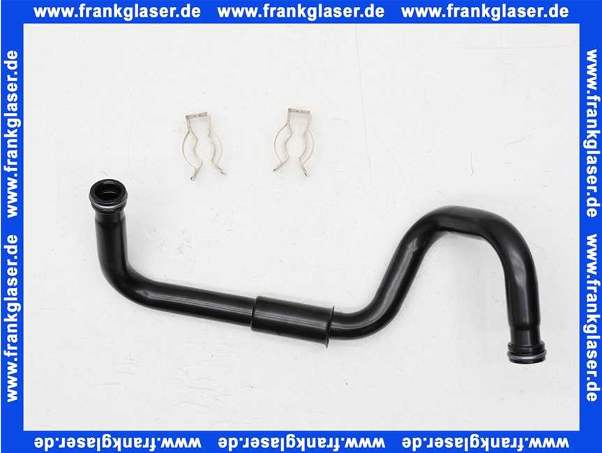 Remeha Rücklaufrohr starr zu WT 7701124 7702675