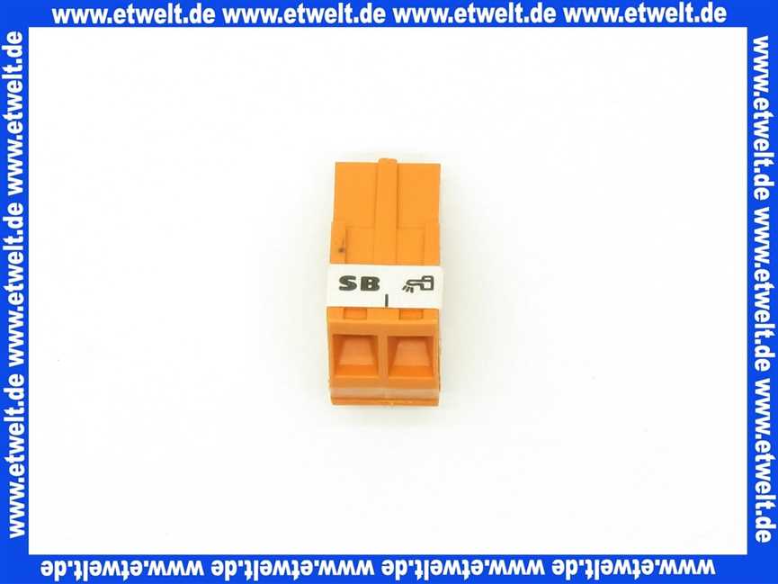 Remeha Stecker 2 polig 7824887