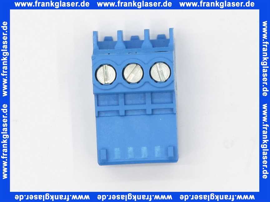 Remeha Stecker 3polig Speicherladepumpe 7879664