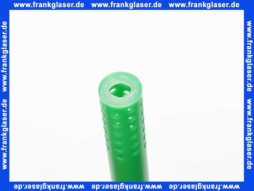 7879904 Remeha Wasserstrahlregler grün Einlaufrohr D18 x LG490