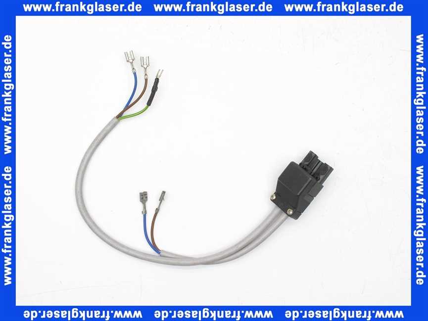 Remeha Gasventilverkabelung Anschlusskabel zu Gasventil 83754904