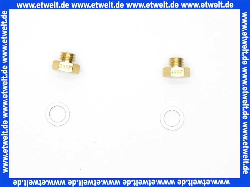 Remeha Satz Erdgasdüsen H 5Gl. 84357703