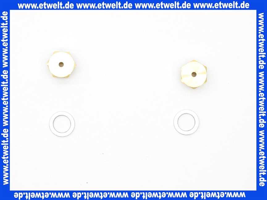 Remeha Satz Erdgasdüsen H 5Gl. 84357703