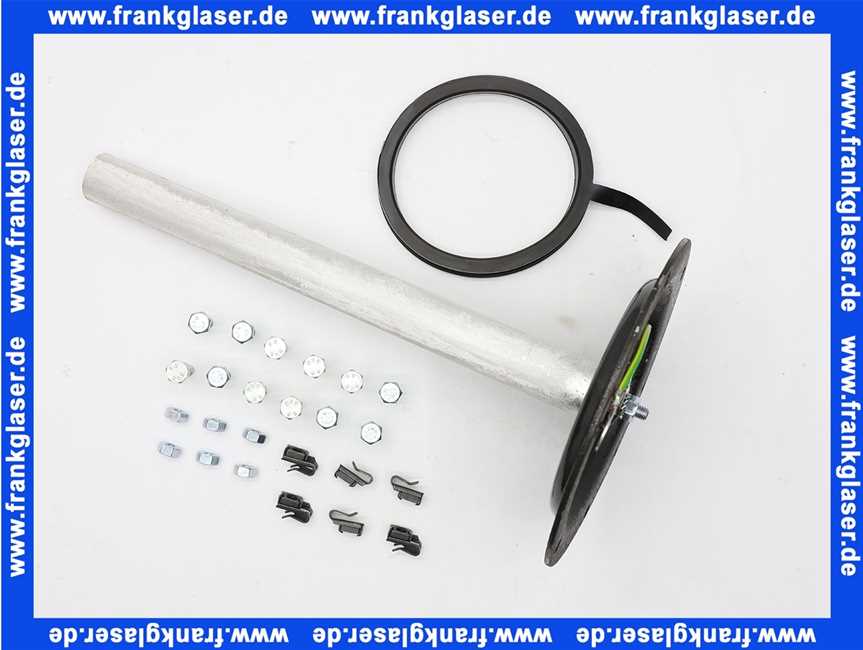 Remeha Speicherflansch kpl. + Anode+ Dichtun 89705500