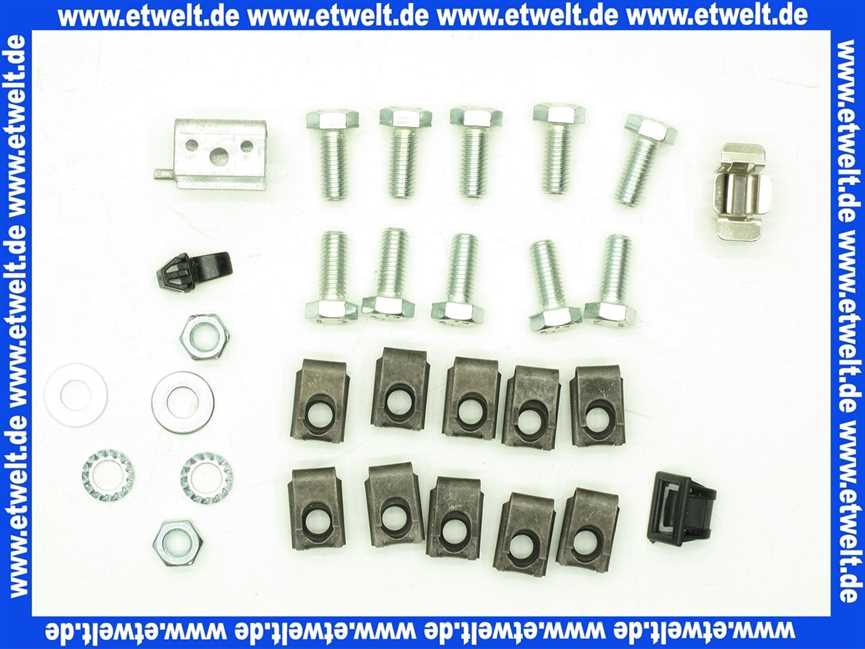 Remeha Satz Schrauben MT 130 89705501