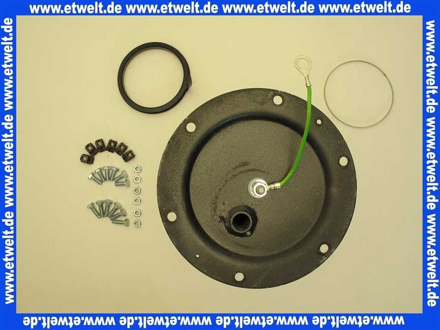 Remeha Speicherflansch komplett zu MLS 150 D.112mm 89708962 (Nachfolgeartikel)