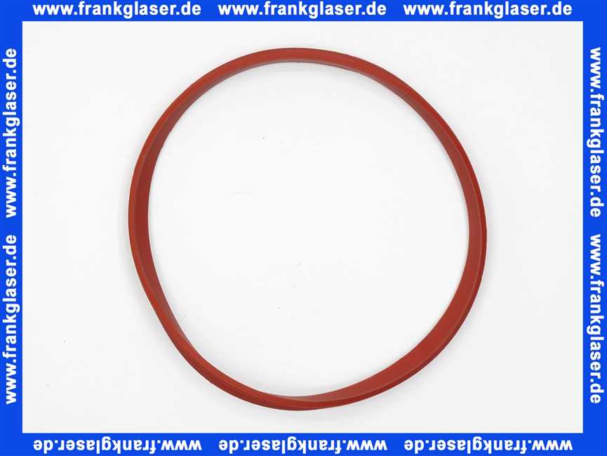 Remeha Lippendichtung Silicon DN125 95013142