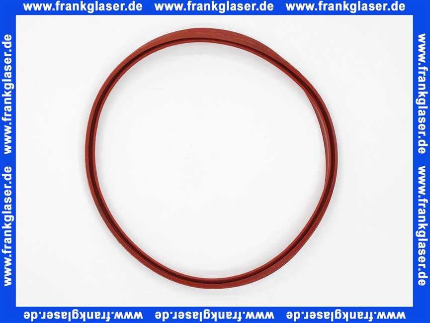 Remeha Lippendichtung Silicon DN125 95013142