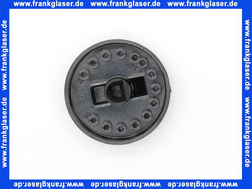Remeha Thermostat Einstellknopf 97525298
