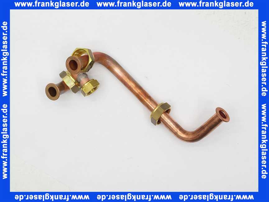 Remeha Anschlussrohr Kaltwasser 97548992