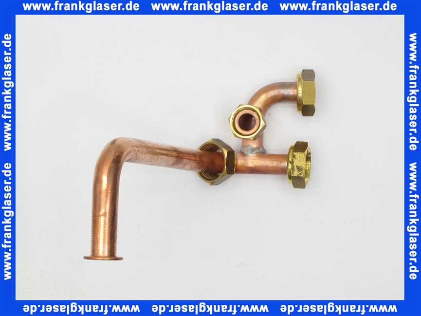 Remeha Anschlussrohr Kaltwasser 97548992