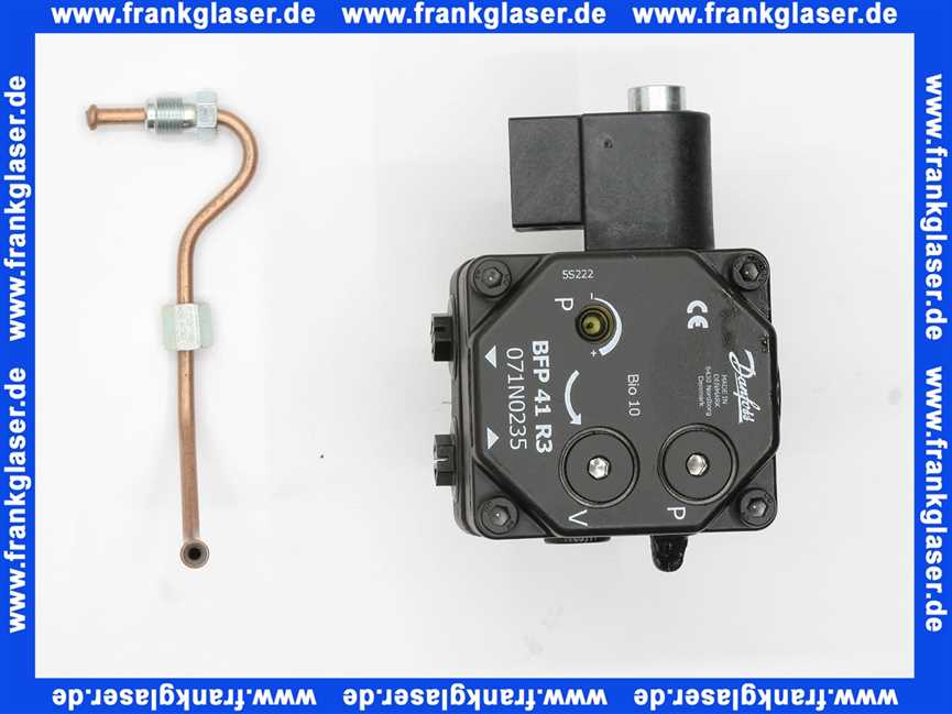Remeha Ölpumpe Danfoss BFP41 R3+Druckleitung 97955484