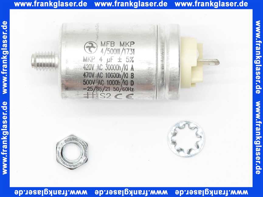 Remeha Kondensator 4uf - 420V/470V-Rotomatik 97955489
