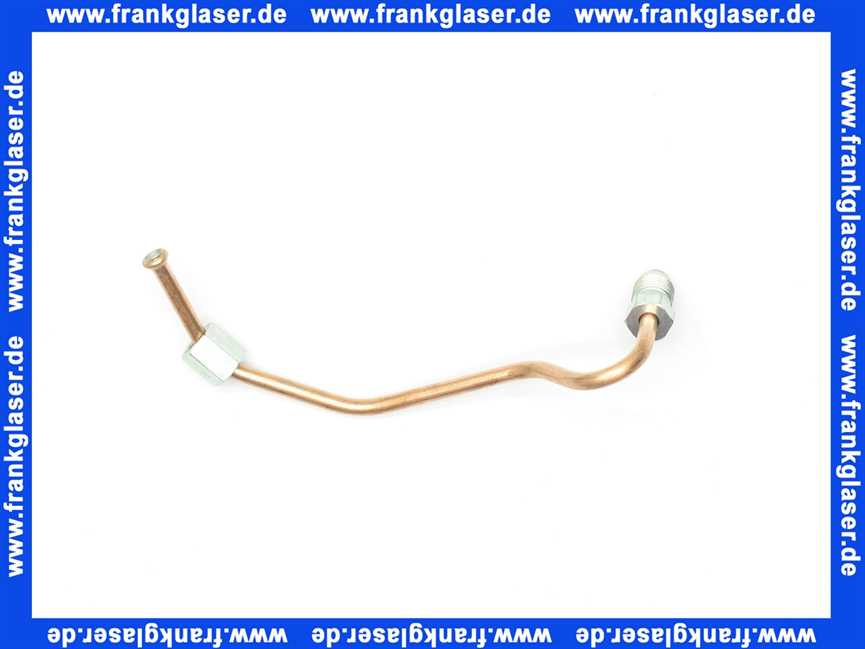 Remeha Druckleitung für Danfoss Pumpe 97955500