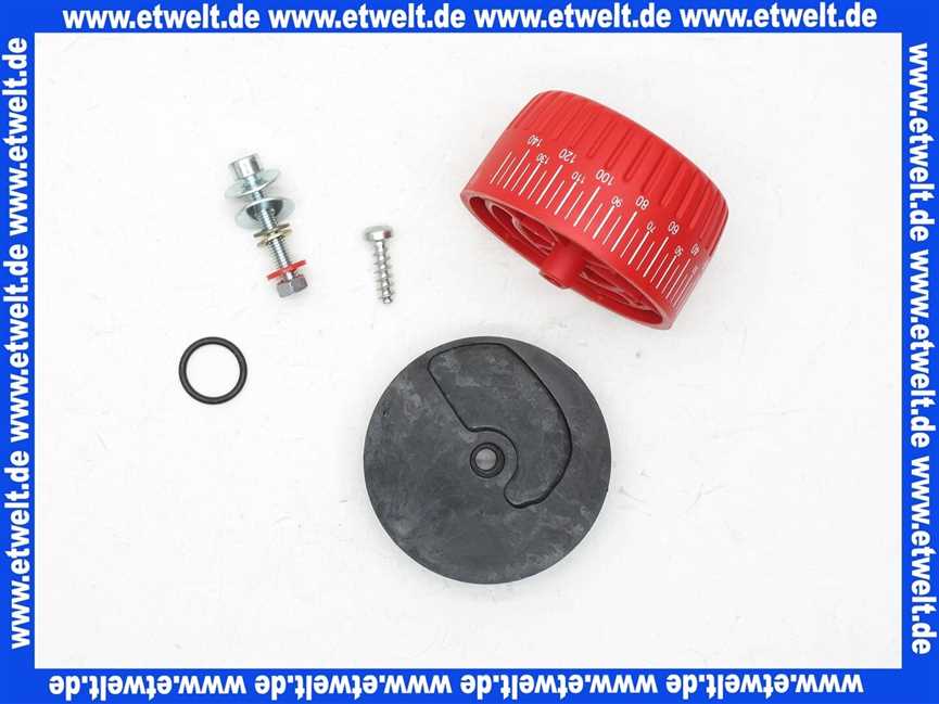 Remeha Set Luftregulierknopf 97955506