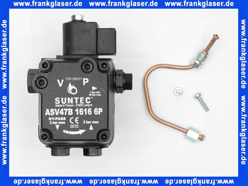 Remeha Ölpumpe Suntec AS47B+Druckleitung 97955555