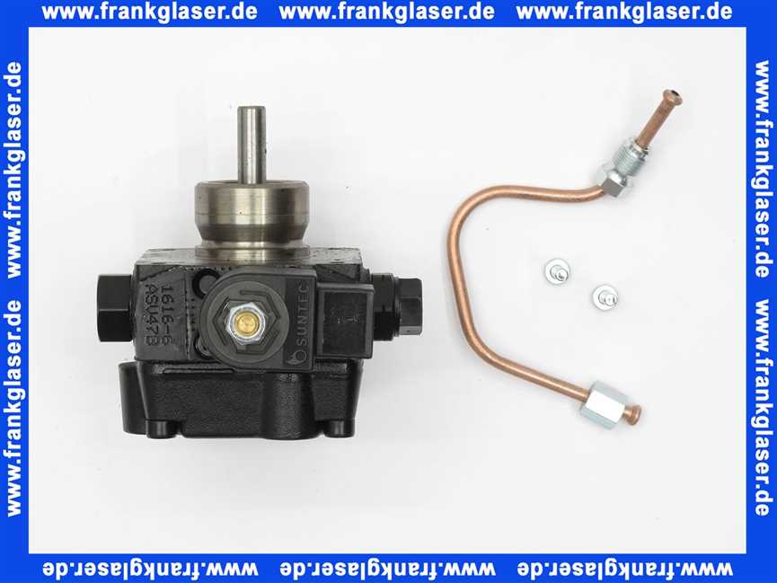 Remeha Ölpumpe Suntec AS47B+Druckleitung 97955555