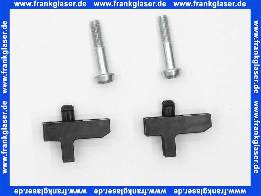 Remeha Riegel + Schraube (2x) 97956254