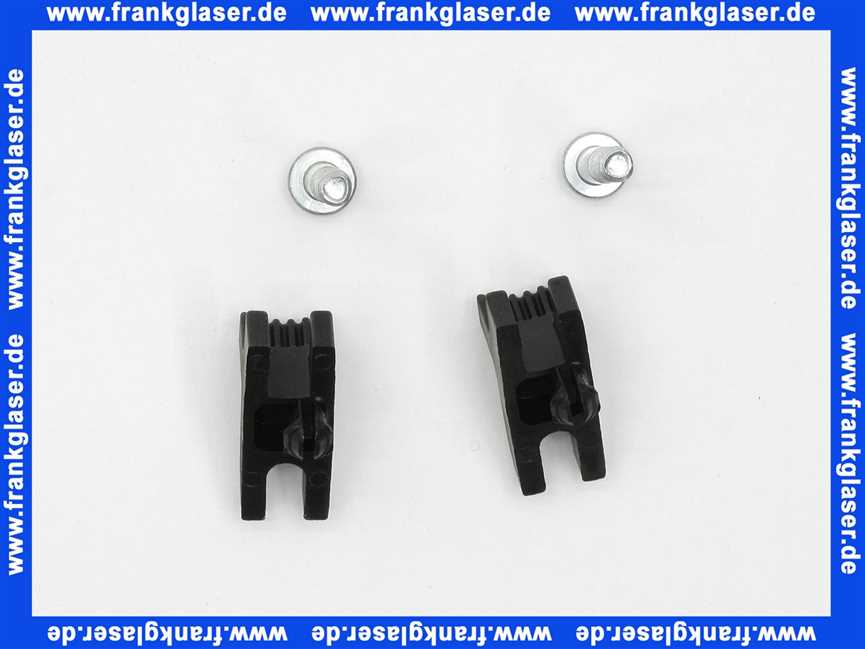 Remeha Riegel + Schraube (2x) 97956254