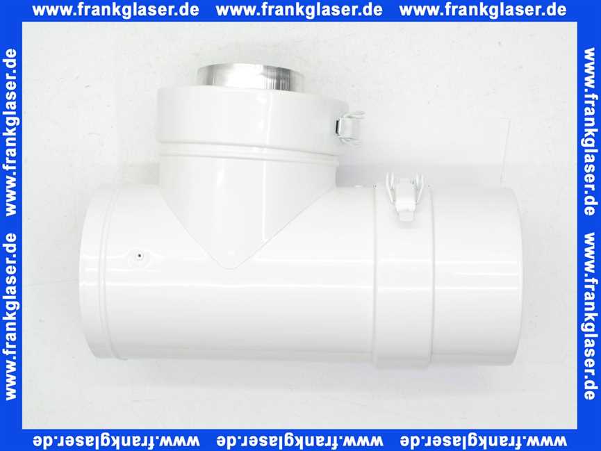 Remeha Alu Rev-T-Stück DN80/125 Abdichtdecke M87850W