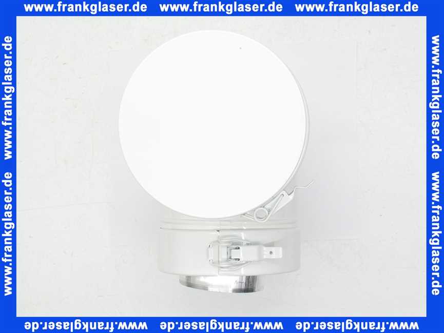 Remeha Alu Rev-T-Stück DN80/125 Abdichtdecke M87850W