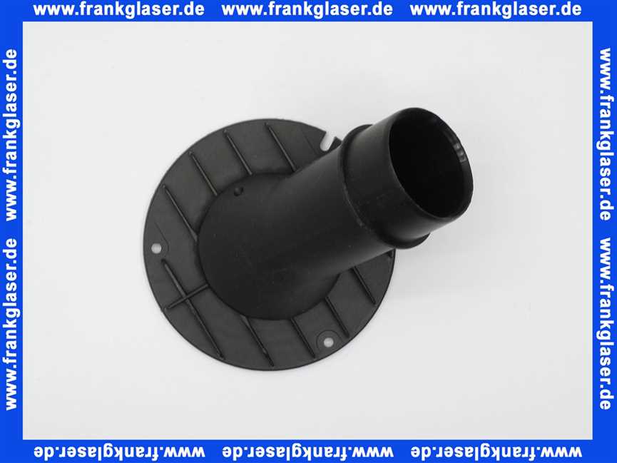 Remeha Adapter Luftzufuhrstutzen/Gebläse Qui RE56245