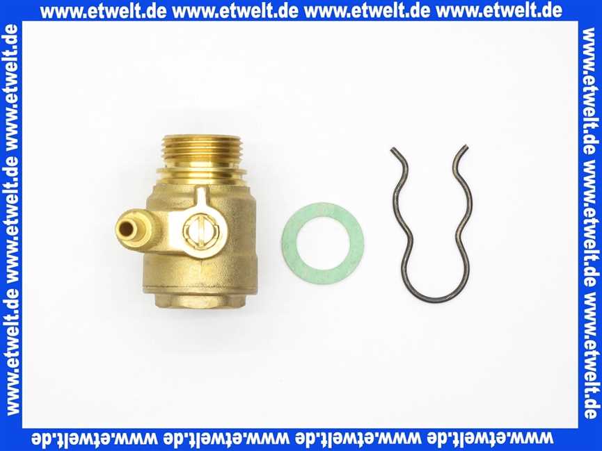 Remeha Rücklaufhahn Heizung 7/8 x3/42 S100520