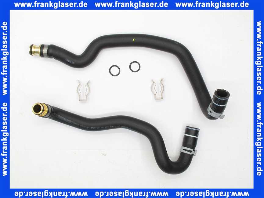 Remeha Leitungensatz Vorlauf und Rücklauf S100909