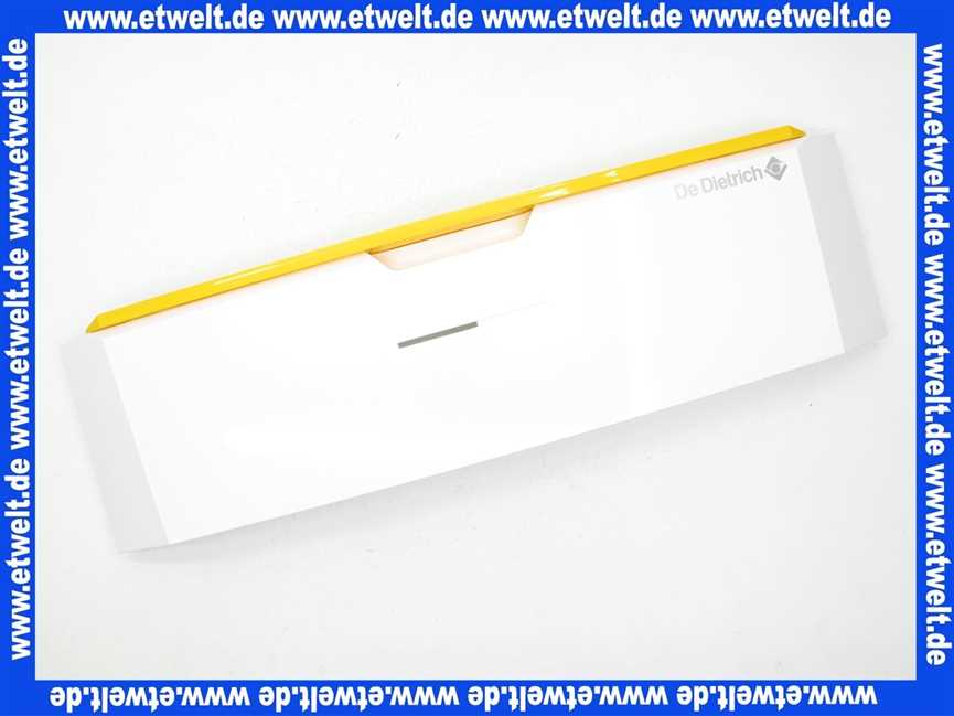 Remeha Schaltfeld Klappe S101297