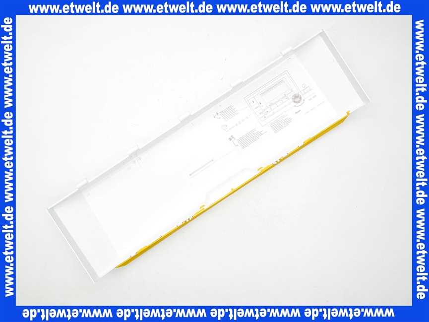 Remeha Schaltfeld Klappe S101297