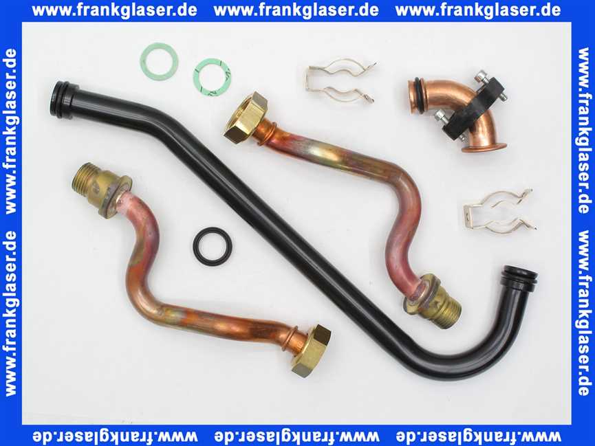 Remeha Rohrsatz Vorlauf / Rücklauf S101729