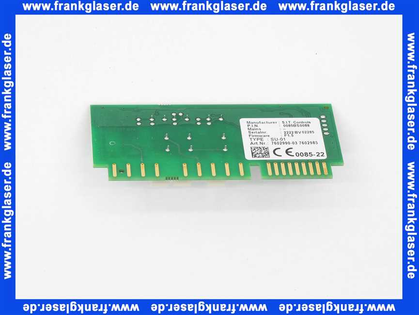 Remeha Platine SU-01 S103300