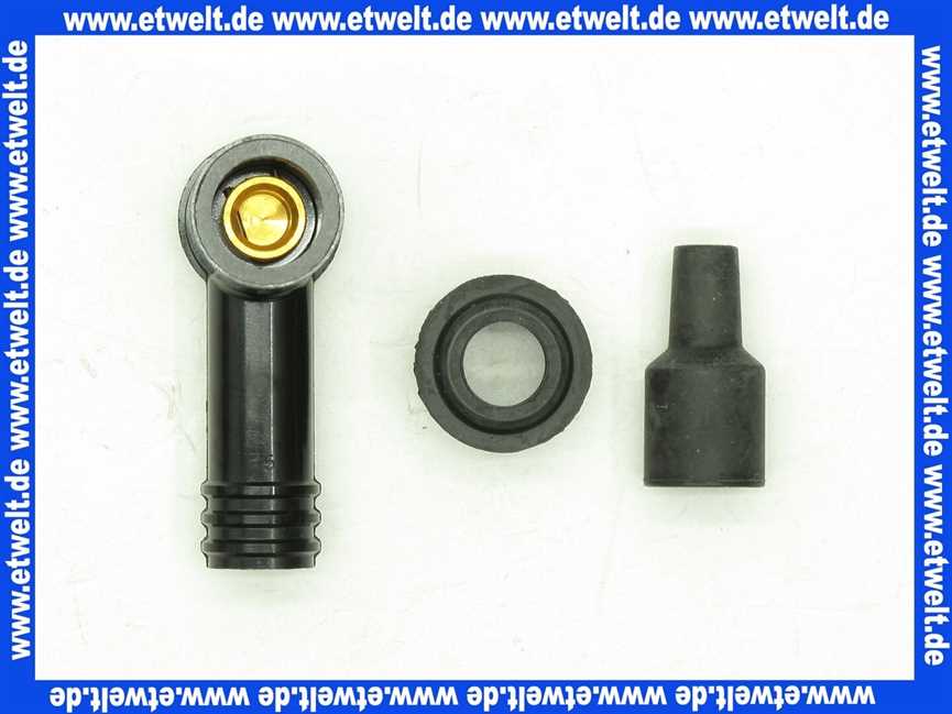 Remeha Zündelektrodenstecker braun M6 1K 102 S30153