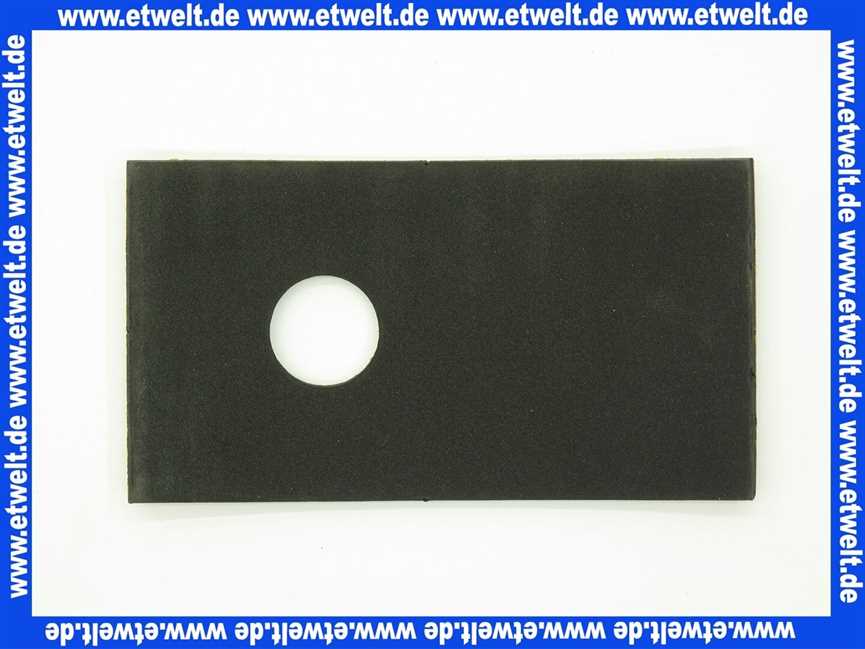 Remeha Abdichtplatte Kondensanschluss S56963