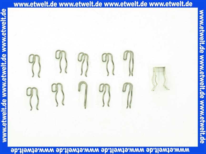 Remeha Haarnadelfeder 17mm (10 St.) S58757