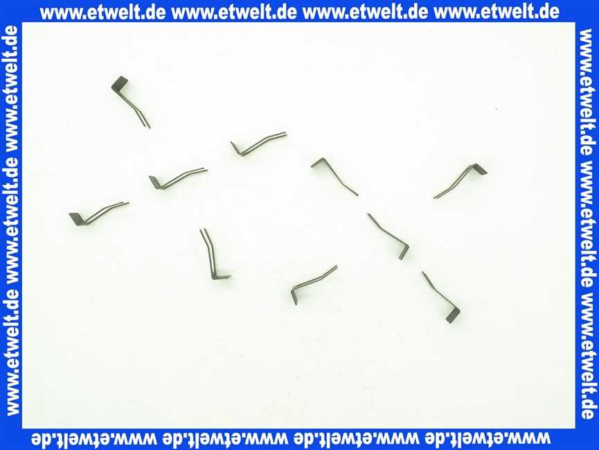 Remeha Haarnadelfeder 15,2 mm (10 St.) S59135