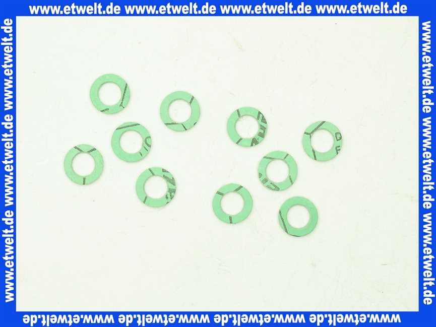 Remeha Dichtung D 14,5x8,5x2 (10x) S62715